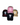 Five baseball caps in black, pink, and beige with a SKZ logo on a white background and includes ropes